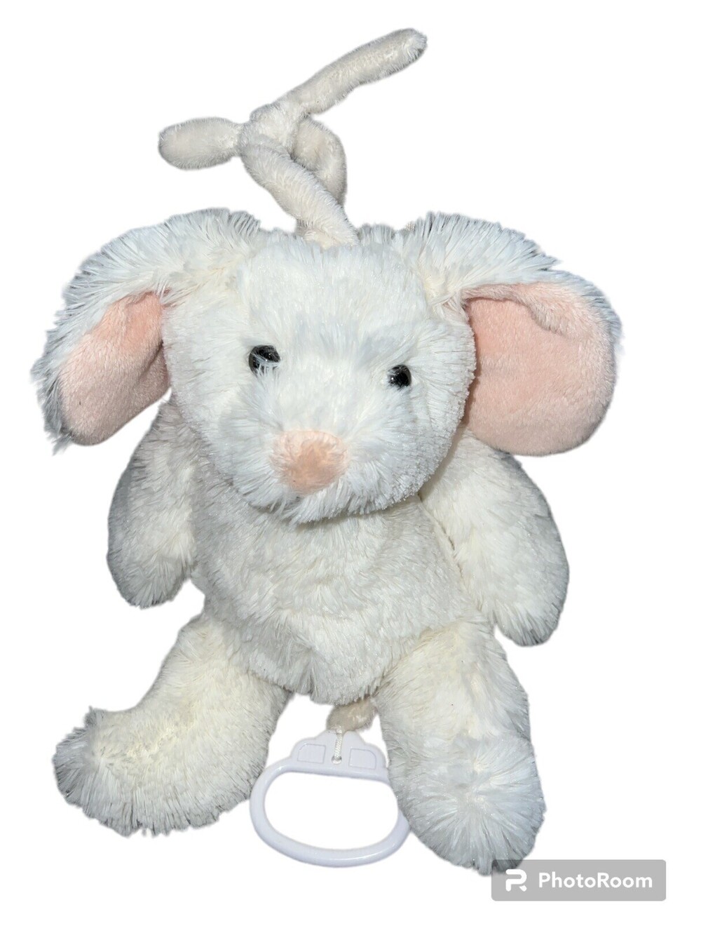 Teddykompaniet Sweden Bunny Rabbit Stuffed Lovey Plush Musical Mockingbird